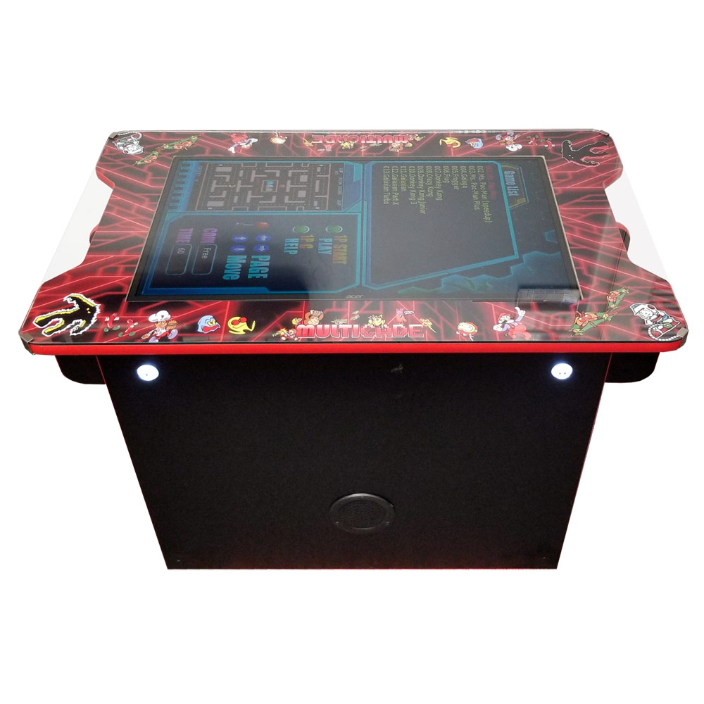 Video Game Machine Cocktail Arcade Machine with 412 Classic Games 
