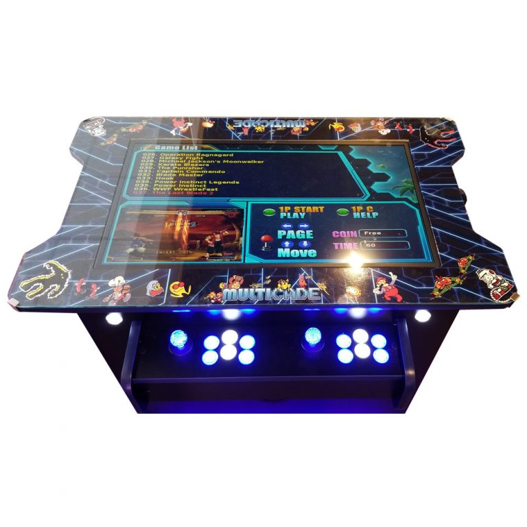 Multicade 412 GamesIn1 Cocktail Table Arcade Machine Leon's